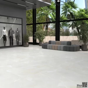کاشی پرسلان مایا کرم 100×100 نانو پولیش